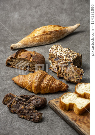 Various bread bread set Various bread bread set 124181096