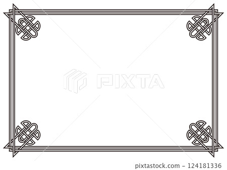 Decorative frame Decorative frame 124181336