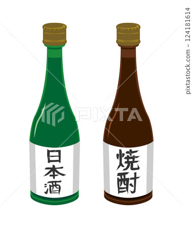 Sake and shochu set Sake and shochu set 124181614