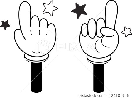 可愛人物風格手繪插畫:靈感姿勢 可愛人物風格手繪插畫:靈感姿勢 124181936