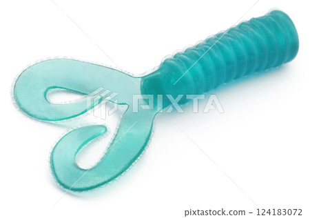 Silicon jig worm as artificial bait 124183072