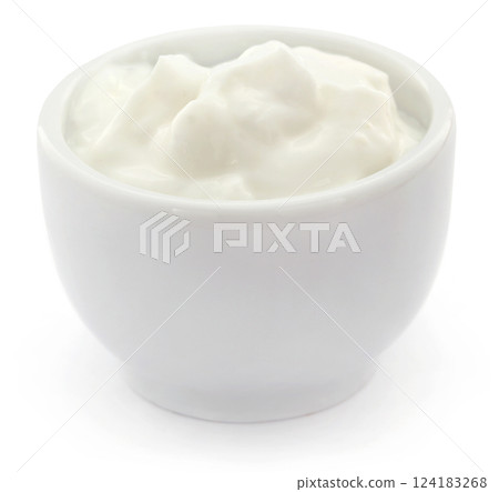 Fresh yogurt 124183268