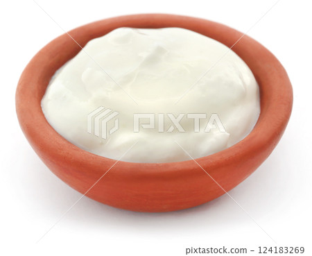 Fresh yogurt Fresh yogurt 124183269