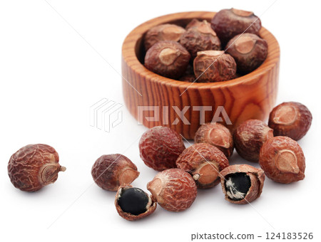 Sapindus mukorossi or Indian soapberry Sapindus mukorossi or Indian soapberry 124183526