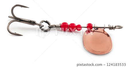 Spinner lure with hook 124183533