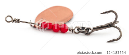 Spinner lure with hook 124183534