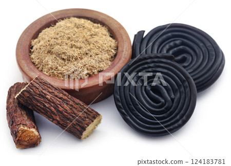 Liquorice and candy Liquorice and candy 124183781