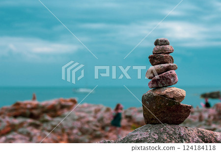 Gudhjem in Bornholm, Denmark 124184118