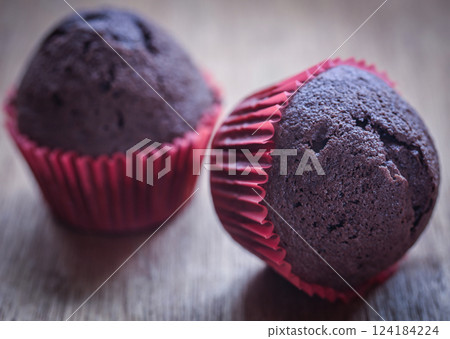 Homemade muffin 124184224