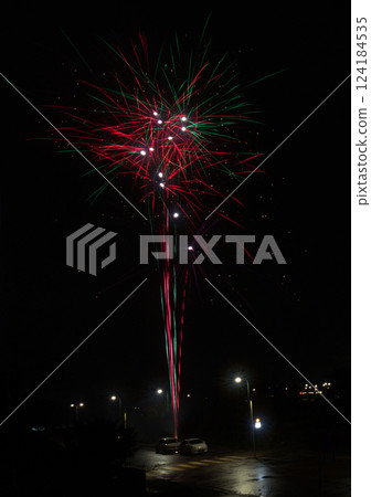 Fireworks in Brondby Fireworks in Brondby 124184535