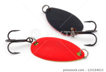 Micro spoon for catch fish 124184615