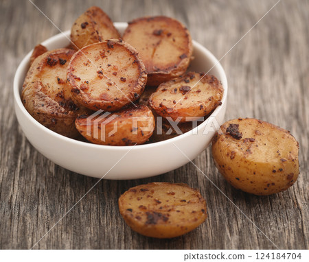 Roasted potatoes 124184704