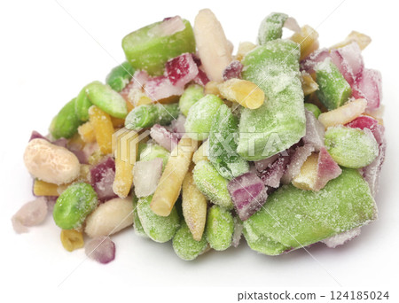 Frozen vegetables Frozen vegetables 124185024