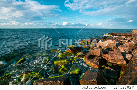 Gudhjem in Bornholm, Denmark 124185027