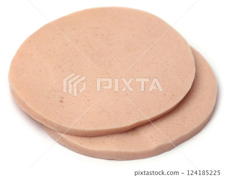 Salami isolated 124185225