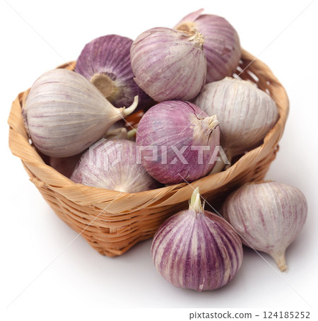 Solo or single clove garlic Solo or single clove garlic 124185252
