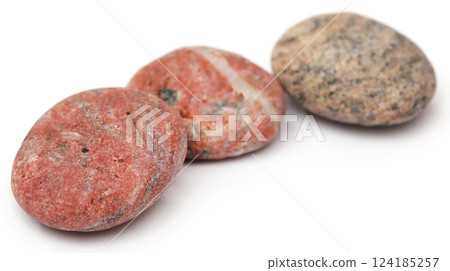 Massage stone 124185257