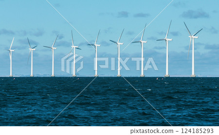 Wind power generation 124185293