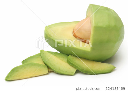Fresh avocado 124185469