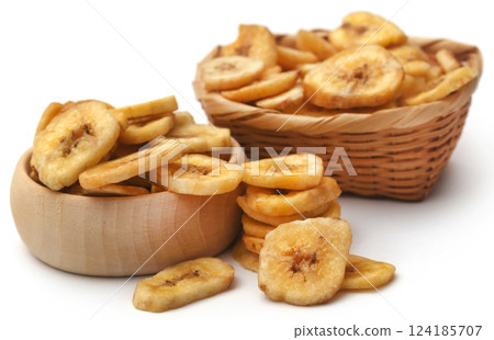 Banana chips 124185707