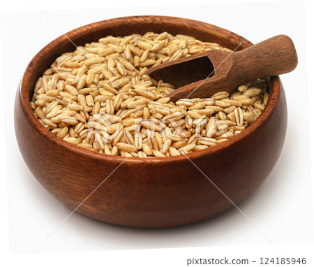 Whole oats 124185946