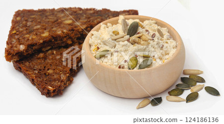 Rye bread with special flour 124186136