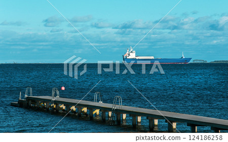 Popular Amager beach in Denmark Popular Amager beach in Denmark 124186258