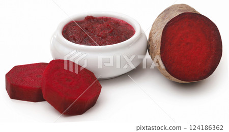 Beetroot paste Beetroot paste 124186362