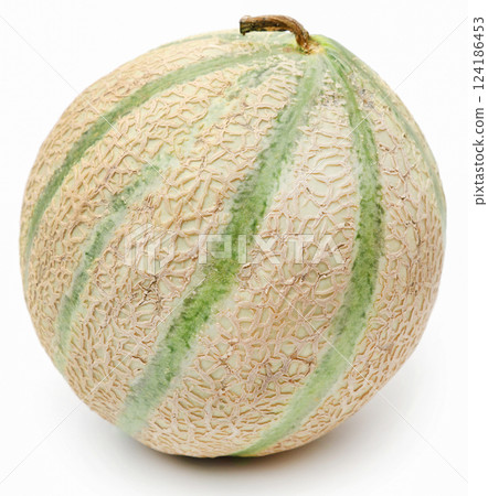 Cantaloupe or rockmelon 124186453