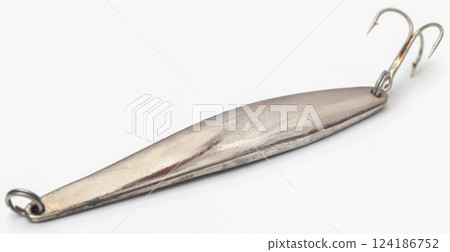 Sea fishing old metal lure for Cod Sea fishing old metal lure for Cod 124186752