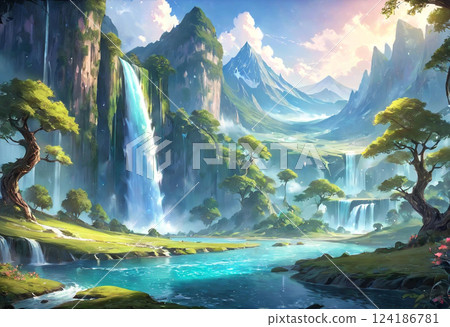 幻想景觀 124186781