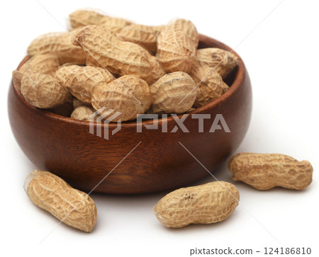 Fresh Peanuts 124186810