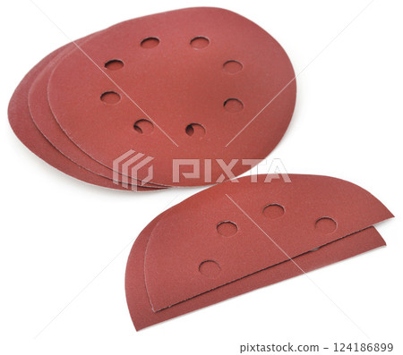 Sandpaper closeup Sandpaper closeup 124186899