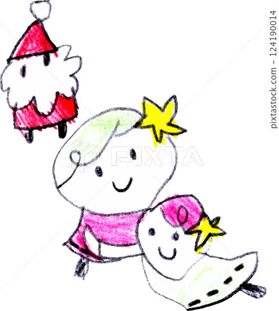 一個孩子的聖誕畫 124190014