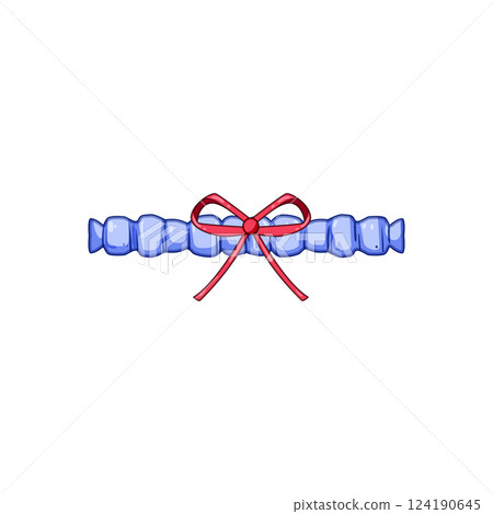 groom garter wedding cartoon vector illustration 124190645