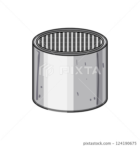 stream faucet aerator cartoon vector illustration stream faucet aerator cartoon vector illustration 124190675