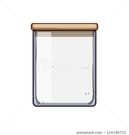 reusable eco friendly jar cartoon vector illustration reusable eco friendly jar cartoon vector illustration 124190732