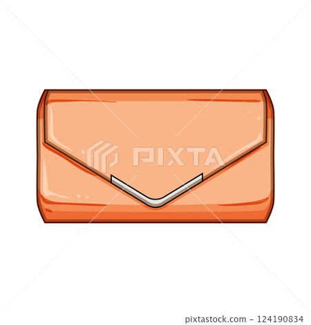 compact clutch bag cartoon vector illustration compact clutch bag cartoon vector illustration 124190834