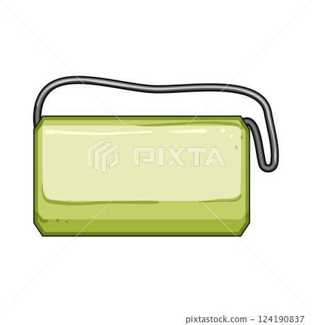 designer clutch bag cartoon vector illustration designer clutch bag cartoon vector illustration 124190837