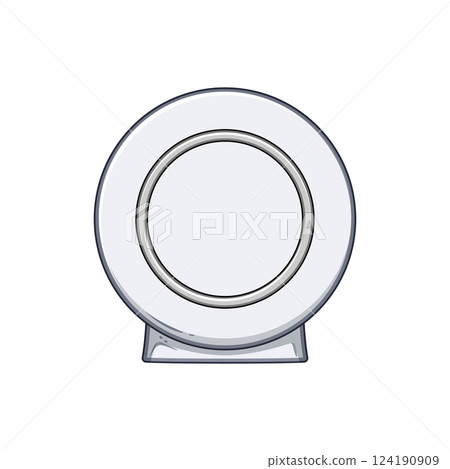 pad charging stand wireless cartoon vector illustration pad charging stand wireless cartoon vector illustration 124190909