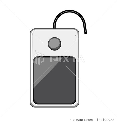 fast charging pad wireless cartoon vector illustration 124190928