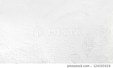 White wall, stucco-like background, white background, textured background, shaded textured background 124191019