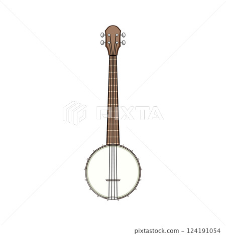 bridge banjo cartoon vector illustration bridge banjo cartoon vector illustration 124191054