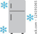 refrigerator freezer illustrations 124191065