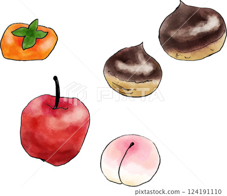 水果手繪插畫 水果手繪插畫 124191110