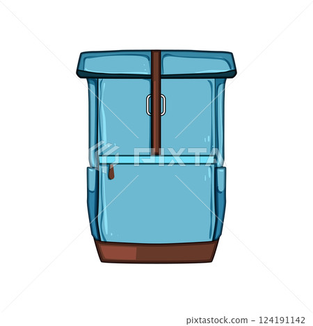 pack backpack cartoon vector illustration 124191142