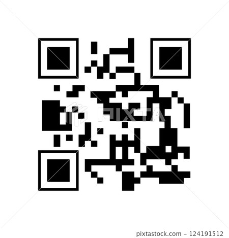 switches qr code label cartoon vector illustration switches qr code label cartoon vector illustration 124191512