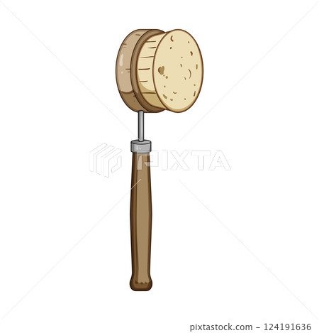 detangle mushroom brush cartoon vector illustration detangle mushroom brush cartoon vector illustration 124191636