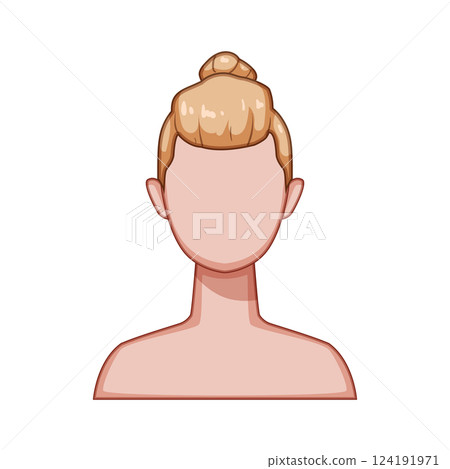 pixie hairstyles for men cartoon vector illustration 124191971