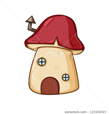 magical gnome house cartoon vector illustration magical gnome house cartoon vector illustration 124192021